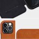 Nillkin Nillkin Qin skórzana kabura etui iPhone 12 Pro / iPhone 12 czerwony uniwersalny 12