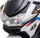 Super Toys MEGA MOTOR Z GAZEM W RĄCZCE, HAMULCEM, KOŁA EVA/XMX609 uniwersalny 11