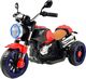 Super Toys MOTOR 3 KOŁOWY KS - 2 SILNIKI, ŚWIECĄCE KOŁA, MIĘKKIE SIEDZENIE, GAZ W MANETCE/5189 uniwersalny 2