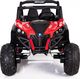 Super Toys MEGA AUTO BUGGI 4X4 , PANEL MP4, MIĘKKIE KOŁA EVA, MIĘKKIE SIEDZENIE FULL OPCJA 2X 12V/XMX603 uniwersalny 4