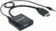 Adapter AV Manhattan HDMI - D-Sub (VGA) + Jack 3.5mm czarny (151559) 2