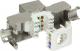 LogiLink Gniazdo RJ45 Cat.6A, 10G, pełen ekran, 180° beznarzędziowe, 24 sztuki (NK4001) 1