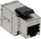 LogiLink Przejściówka Keystone 2 x RJ45 Cat.6A, STP, snap-in mounting (NK4010) 1