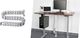 Organizer Spacetronik Otulina na przewody Srebrny 1 sztuka  (5903031015430) 1
