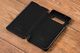 moVear moVear flipSide S Skórzane Etui do Samsung Galaxy S10 | Skóra Gładka | Pokrowiec slim z klapką, Czarny Standard 6