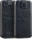 moVear moVear pocketCase C+ Skórzane Etui Wsuwka do Smartfon / Telefon rozmiar M (ok 145 x 71 x 8mm) oraz innych smartfonów o zbliżonych wymiarach | Skóra Vintage , Czarny Standard 1