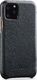 moVear moVear flipSide S Skórzane Etui do Apple iPhone 11 | Skóra Gładka | Pokrowiec slim z klapką, Czarny Standard 3