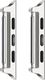 moVear moVear Adapter do paska 24mm na Apple Watch 6 / SE / 5 / 4 / 3 / 2 / 1 (44/42) | Srebrny Standard 3