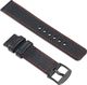 moVear Polski Elegancki Skórzany pasek 22mm do zegarka / smartwatcha | Czarny moVear uBand C1, rozmiar M/L Standard 1