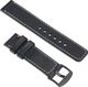 moVear Polski Elegancki Skórzany pasek 22mm do zegarka / smartwatcha | Czarny moVear uBand C1, rozmiar M/L Standard 1