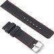 moVear Polski Elegancki Skórzany pasek 20mm do zegarka / smartwatcha | Czarny moVear uBand C1, rozmiar M/L Standard 1