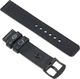moVear Polski Elegancki Skórzany pasek 24mm do zegarka / smartwatcha | Czarny moVear uBand C1, rozmiar M/L Standard 1