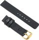 moVear Polski Elegancki Skórzany pasek 20mm rozmiar M/L do zegarka / smartwatcha | Czarny moVear uBand S1 Standard 2