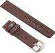 moVear Polski Elegancki Skórzany pasek 20mm rozmiar M/L do zegarka / smartwatcha | Brązowy moVear uBand S1 Standard 2