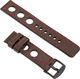 moVear Polski Elegancki Skórzany pasek 22mm, rozmiar M/L do zegarka / smartwatcha | Brązowy moVear uBand R1 Standard 1