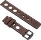 moVear Polski Elegancki Skórzany pasek 20mm, rozmiar M/L do zegarka / smartwatcha | Brązowy moVear uBand R1 Standard 1