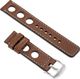 moVear Polski Elegancki Skórzany pasek 20mm, rozmiar M/L do zegarka / smartwatcha | Brązowy moVear uBand R1 Standard 1