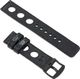 moVear Polski Elegancki Skórzany pasek 24mm, rozmiar M/L do zegarka / smartwatcha | Czarny moVear uBand R1 Standard 2