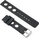 moVear Polski Elegancki Skórzany pasek 26mm, rozmiar M/L do zegarka / smartwatcha | Czarny moVear uBand R1 Standard 1