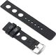 moVear Polski Elegancki Skórzany pasek 26mm, rozmiar M/L do zegarka / smartwatcha | Czarny moVear uBand R1 Standard 2