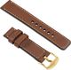 moVear Polski Elegancki Skórzany pasek 22mm do Apple Watch 5/4/3/2/1 42/44mm | Brązowy moVear uBand C1 Standard 1