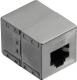 LogiLink Złączka RJ45- RJ45 żeńsko/żeńska kat.6, ekranowana, metal (NP0054) 1