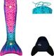 Kuaki Monopłetwa ogon syreni Star + Bikini 1