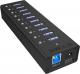 HUB USB Icy Box 10x USB-A 3.0 (IB-AC6110) 1