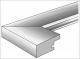 Ramka Walther Home, 3x13x18, drewniana, czarna (HO338B) 1