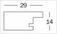 Ramka Walther Home, 10x15, drewniana, czarna (HO015B) 2