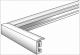 Ramka Walther New Lifestyle, 3x13x18, Złota (KV338G) 2