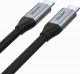 Kabel USB Unitek USB-C - USB-C 1 m Szary (C14082ABK) 1