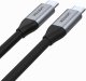 Kabel USB Unitek USB-C - USB-C 1 m Szary (C14082ABK) 3