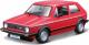 Bburago Volkswagen Golf MK! GTI 1979 Red 1:24 1