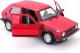 Bburago Volkswagen Golf MK! GTI 1979 Red 1:24 2
