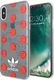 Adidas ETUI ADIDAS OR CELAR CASE IPHONE X / XS CZERWONO-BIAŁY standard 1
