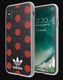 Adidas ETUI ADIDAS OR CELAR CASE IPHONE X / XS CZERWONO-BIAŁY standard 2