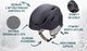 Meteor KASK NARCIARSKI METEOR NIX granatowy L 4