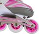 Rolki SportVida SV-LG0010-12 z wymienną płozą regulowane białe r. 31-34 6