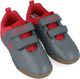 Kangaroos Półbuty halówki chłopięce KangaROOS 18384 szary + czerwony 34 6