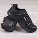 Buty trekkingowe męskie DK Buty sportowe męskie trekkingowe wodoodporne czarne DK 49 2