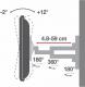Techly Uchwyt ścienny ICA-PLB 136M 23'' - 55'' 4
