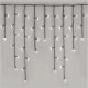 Emos Komplet choinkowy sople XMAS icicle różne tryby 9W 600LED 10m IP44 zimny biały ZY1448 9