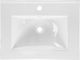 Comad Nowoczesna szafka pod umywalkę 60 cm biały połysk Galaxy White uniwersalny 9