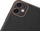 Dux Ducis Dux Ducis Yolo eleganckie etui pokrowiec ze skóry ekologicznej iPhone 12 mini czarny uniwersalny 3