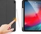 Etui na tablet Dux Ducis DUX DUCIS Domo składany pokrowiec etui na tablet z funkcją Smart Sleep podstawka iPad Air 2020 czarny (brak Smart Sleep) uniwersalny 2