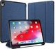 Etui na tablet Dux Ducis DUX DUCIS Domo składany pokrowiec etui na tablet z funkcją Smart Sleep podstawka iPad Air 2020 niebieski (brak Smart Sleep) uniwersalny 1