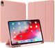 Etui na tablet Dux Ducis DUX DUCIS Domo składany pokrowiec etui na tablet podstawka iPad Air 2020 różowy (brak Smart Sleep) uniwersalny 1