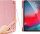 Etui na tablet Dux Ducis DUX DUCIS Domo składany pokrowiec etui na tablet podstawka iPad Air 2020 różowy (brak Smart Sleep) uniwersalny 3