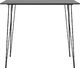 vidaXL VidaXL 5-częściowy zestaw mebli barowych, czarno-szary 3